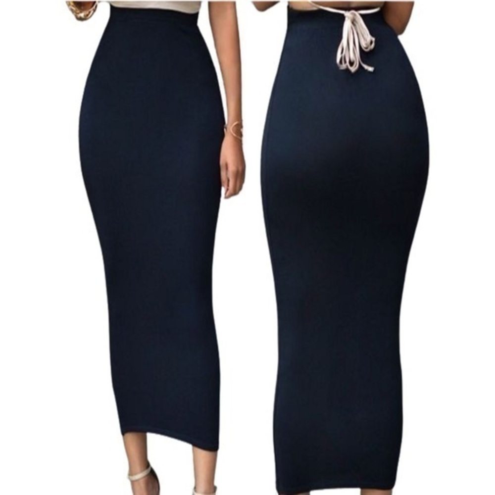 Reformation Midnight Blue Full Skirt